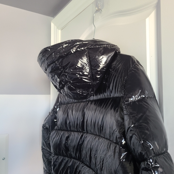 CK Black Puffer Jacket Mens Size Medium - Picture 7 of 7